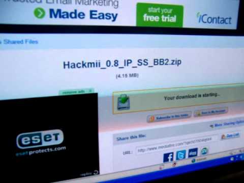 How To Get The Homebrew Channel On wii (4.3u) Part 1 - YouTube