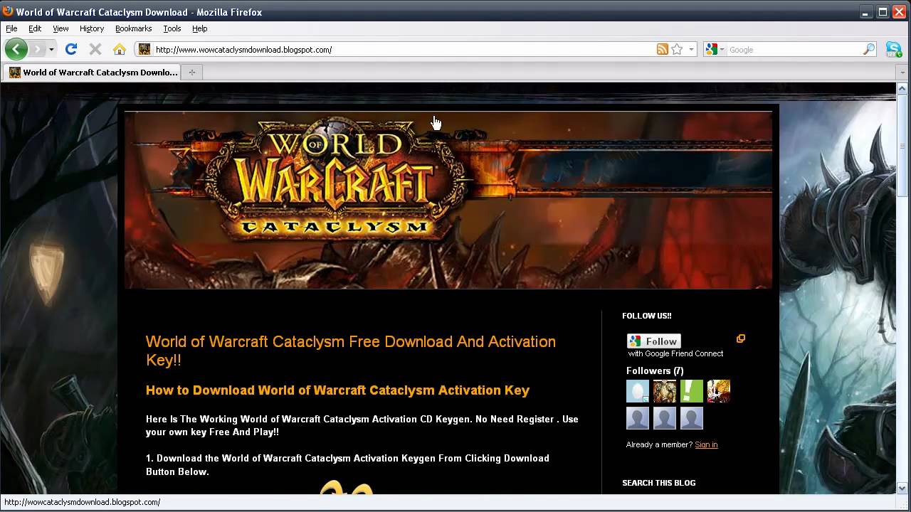 How to Install World of Warcraft Cataclysm Full Game Free on PC ...