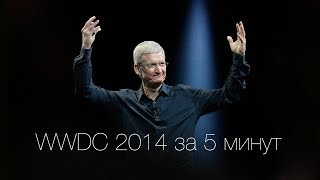 Apple WWDC 2014 за 5 минут - iOS 8, Yosemite,  Swift...