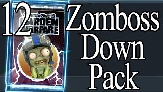 Zomboss Down DLC - Plants vs Zombies Garden Warfare Sticker Packs Opening Part 12 - German Deutsch