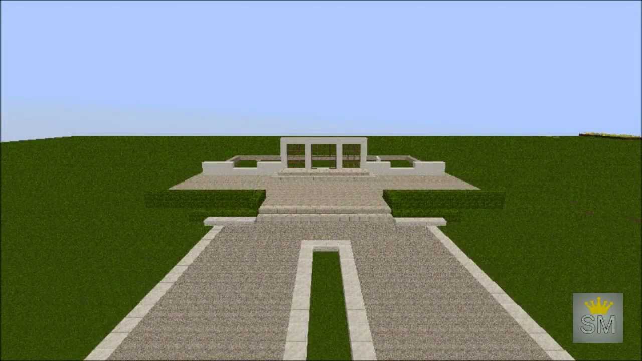 Minecraft haus bauen 001 villa teil 13 haus youtube