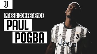 PAUL POGBA | FIRST PRESS CONFERENCE | Juventus