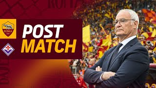 CLAUDIO RANIERI | INTERVISTA POST ROMA-FIORENTINA