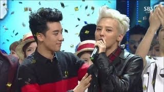 G-DRAGON_0915_SBS Inkigayo_삐딱하게 (CROOKED) + No.1 of the week