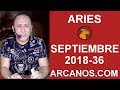 Video Horscopo Semanal ARIES  del 2 al 8 Septiembre 2018 (Semana 2018-36) (Lectura del Tarot)