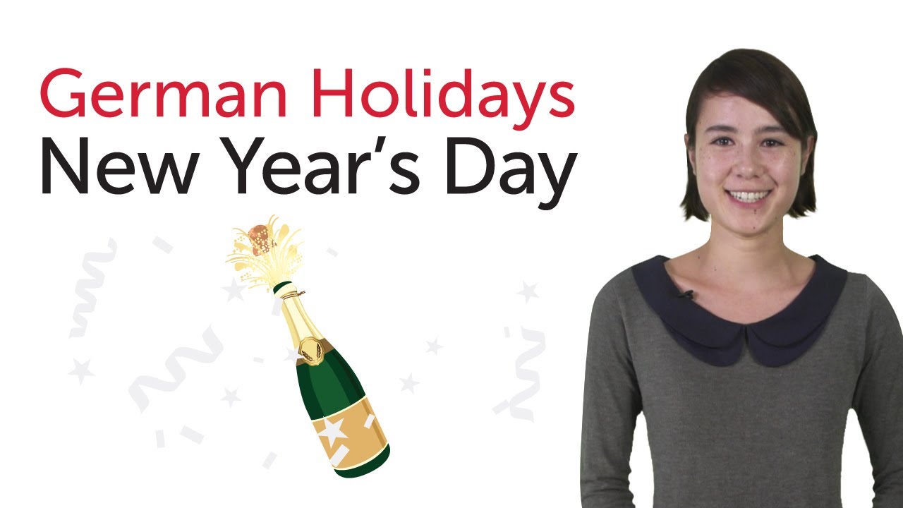 Learn German Holidays - New Year's Day - YouTube