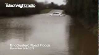 Briddlesford Road Flooding Christmas Eve