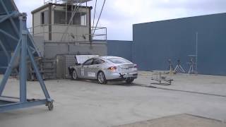 2013 Tesla Model S Crash Test by NHTSA - Frontal, Pole, Barrier