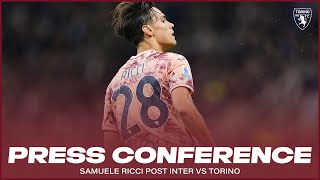 INTER - TORINO  | PRESS CONFERENCE SAMUELE RICCI 🎙️?