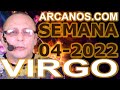 Video Horóscopo Semanal VIRGO  del 16 al 22 Enero 2022 (Semana 2022-04) (Lectura del Tarot)