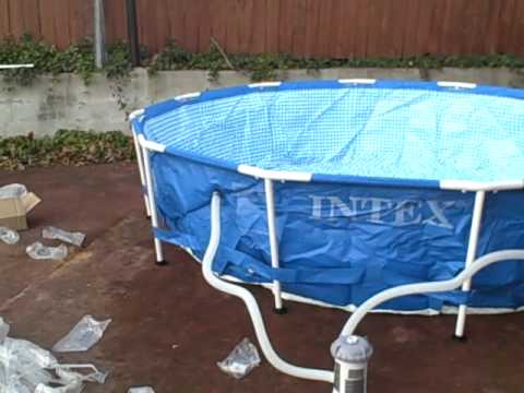 Kiddie Pool Aquaponics - Setup 6 - YouTube