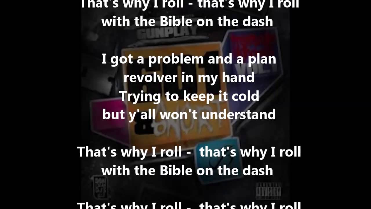 Gunplay - Bible on the Dash [Lyrics] Explicit - YouTube