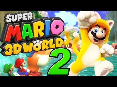 Let's Play Super Mario 3D World - Part 2 - Plessie, Kapitän Toad und