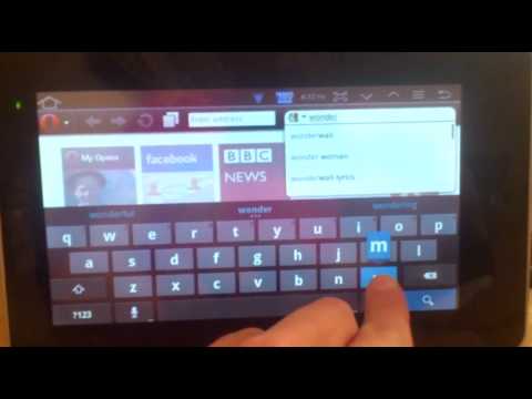 Wondermedia Wm8650 running Uberoid v12 - YouTube