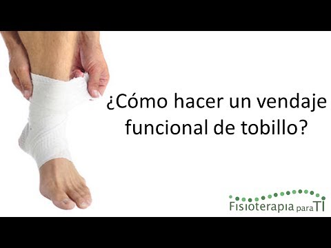 VENDAJE ESGUINCE TOBILLO vendaje esguince tobillo: