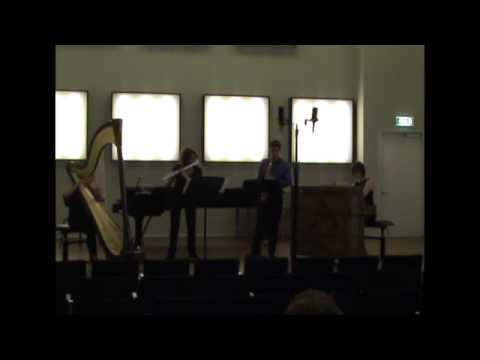 Villa-Lobos - Quatour for harp, celesta, flute, saxophone