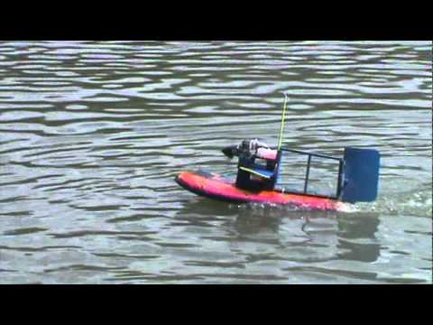 Fast Homemade rc airboat - YouTube