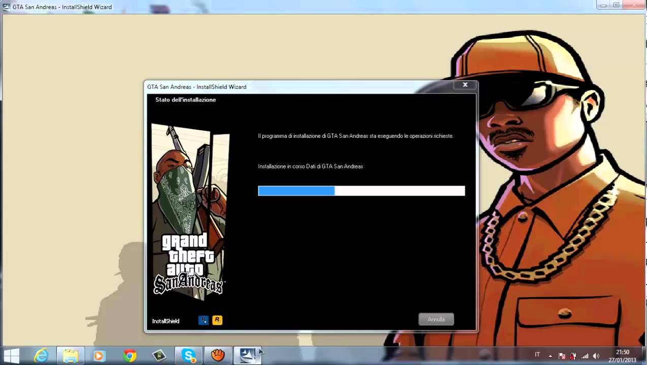 come scaricare installare e craccare gta san andreas pc - YouTube