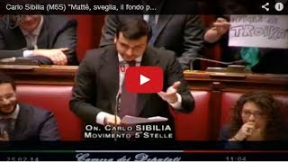 Carlo Sibilia (M5S) "Mattè, sveglia, il fondo per le Pmi c'è già"