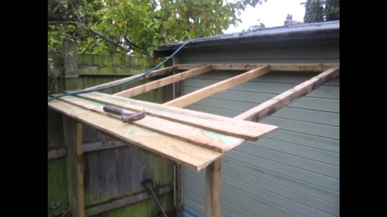 Norfolk Ralphs shed extension - YouTube