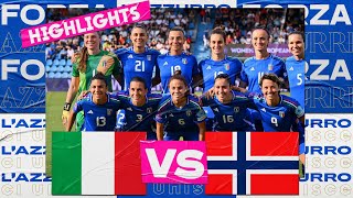 Highlights: Italia-Norvegia 1-1 | Femminile | Qualificazioni Women’s EURO 2025