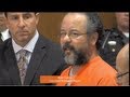 Ariel Castro will never see freedom again. A judge in Cleveland sentenced the convicted kidnapper and rapist to life plus 1,000 years with no chance for parole. Castro kidnapped Amanda Berry, Gina DeJesus and Michelle Knight between 2002 and 2004, raping them repeatedly and subjecting them to inhumane treatment for more than a decade.  The three women managed to escape from the home in May 2013.  Buzz60 has more.

Subscribe to our channel: http://www.youtube.com/buzz60

Buzz60 is designed for the way we live now. Short, quirky video snacks that are a little sassy, and always smart. Buzz 60 -- and the Buzz60 channel on YouTube - produces all kinds of newsy video clips for web viewers who want more than just repurposed content. Our team is a diverse group of video journalists with dozens of Emmy awards, an authentic sense of humor, and a mandate to connect with viewers every day.
 
Like us Facebook: http://www.facebook.com/buzz60
Follow us on Twitter: http://twitter.com/Buzz60
Add us to your Circle on Google+: http://bit.ly/12nIt6n