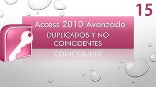 Curso Access 2010 Avanzado. Parte 15