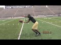 5.5 sec Hang Time | NFL Raiders Marquette King Crushes Punts | Kohl's Kicking Camps