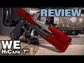 WE Hi Capa Dragon 7 - Two-tone Airsoft gas blowback pistol - EpicAirsoftHD