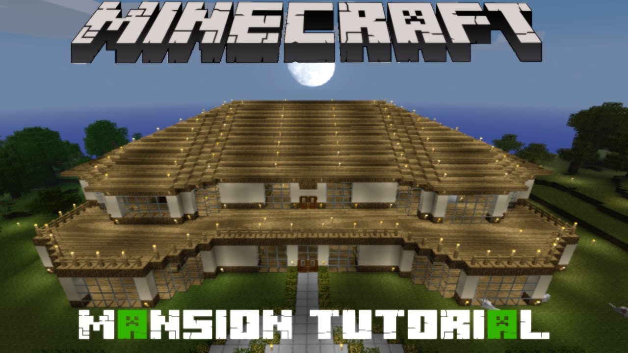 Cool Minecraft Mansion Tutorial