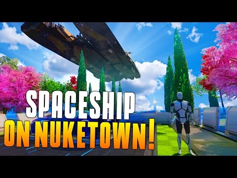SPACESHIP ON NUKETOWN! (Infinite Warfare Easter Egg In BO3) Funny Moments, Teaser, New! - MatMicMar