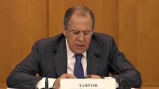 Conférence de presse de M. Lavrov sur le bilan des activités diplomatiques russes en 2013