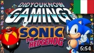 Sonic - Did You Know Gaming? ITA feat. Fraws di PDV