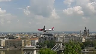 A320: Extreme Low Pass-Budapest Airshow 2014.05.01