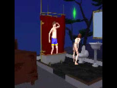 naked girls poop in toilet