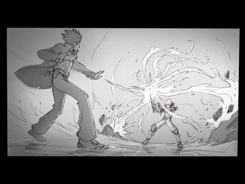 How to Draw Fight Scenes: Fireball VS Sword (Time Lapse) - YouTube