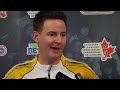 2012 Tim Hortons Brier Bronze Medal Media Scrum