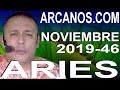Video Horscopo Semanal ARIES  del 10 al 16 Noviembre 2019 (Semana 2019-46) (Lectura del Tarot)
