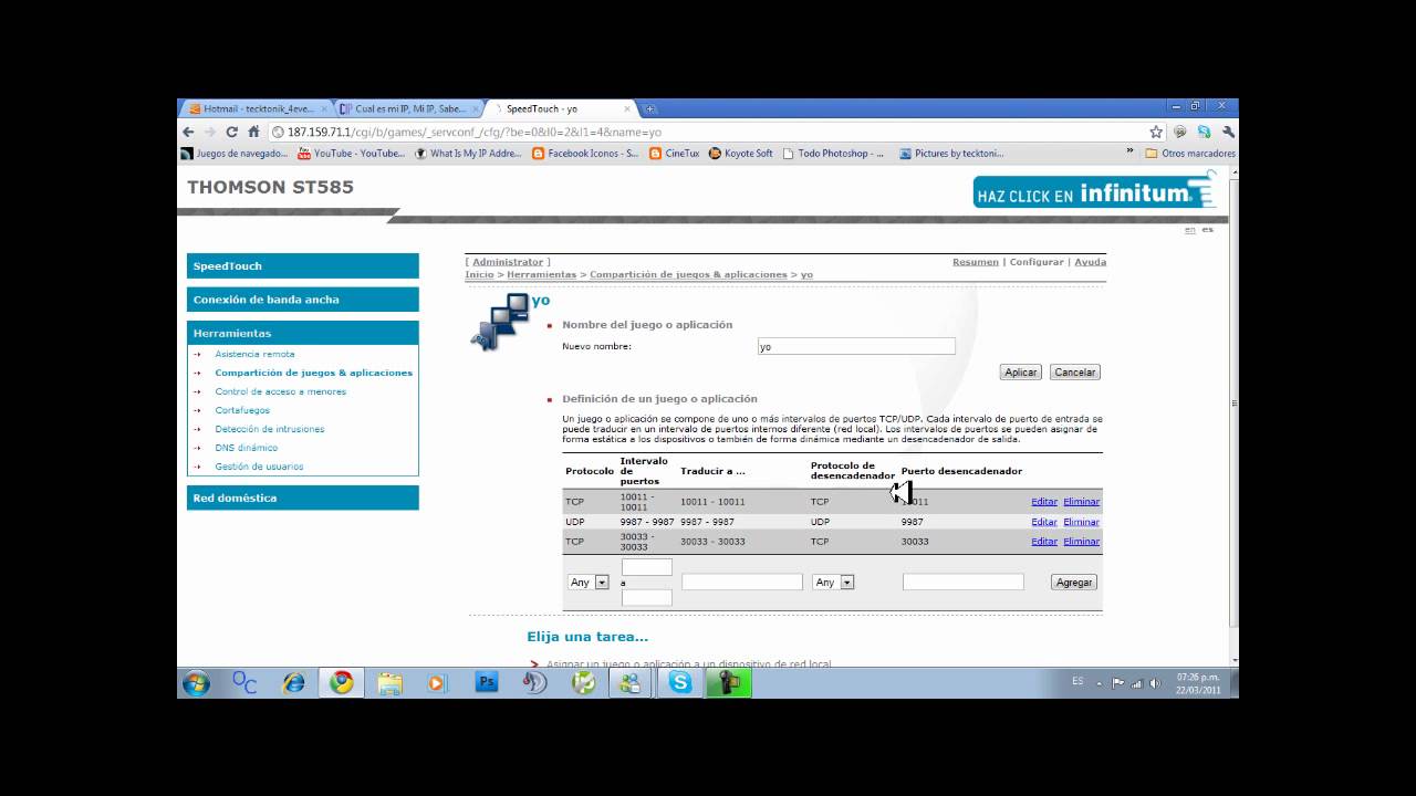 Abrir Puertos En El Router Abrir Puertos En El Router