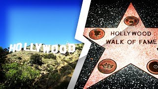 HOLLYWOOD e Calçada da Fama - Los Angeles