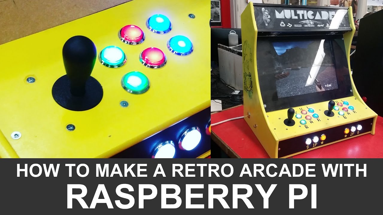 How To Make A Diy Raspberry Pi Arcade Cabinet