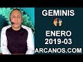 Video Horscopo Semanal GMINIS  del 13 al 19 Enero 2019 (Semana 2019-03) (Lectura del Tarot)