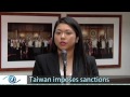 Taiwan imposes sanctions