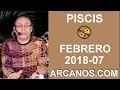 Video Horscopo Semanal PISCIS  del 11 al 17 Febrero 2018 (Semana 2018-07) (Lectura del Tarot)