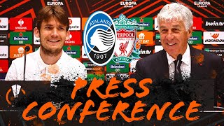 UEL ritorno QF | Atalanta-Liverpool | La conferenza stampa di Gasperini e De Roon