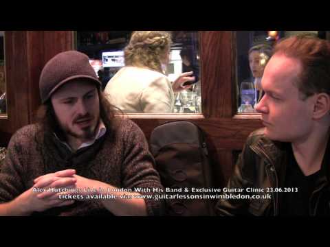 Alex Hutchings Band Concert and Master class 23rd June London 2013