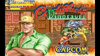 Cadillacs & Dinosaurs Arcade - Mustapha Hardest no death playthrough