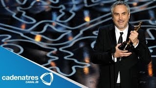 Gravedad de Alfonso Cuarón gana 7 Premios Oscar / Alfonso Cuaron's Gravity wins 7 Oscars