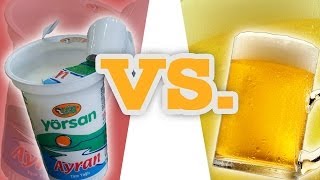 Ayran vs. Bier