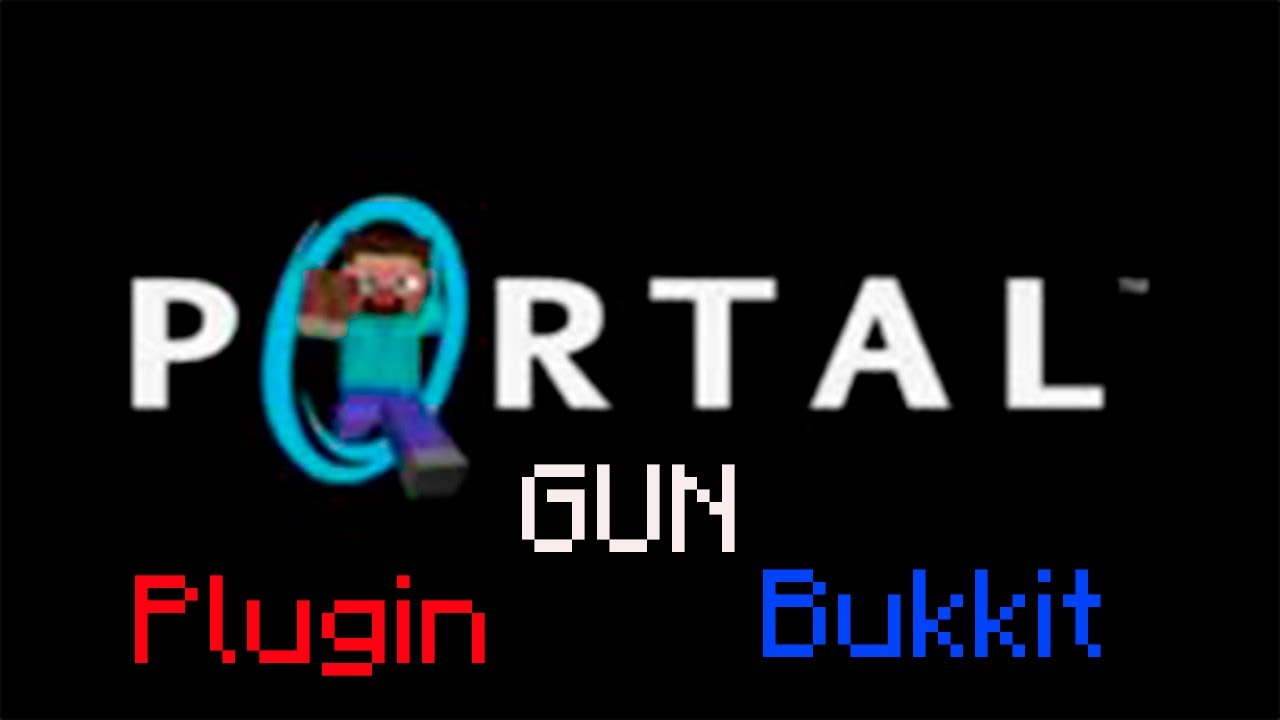 Minecraft Plugins: PortalGun (Portal) - YouTube